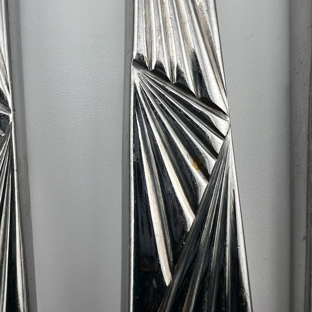 Set of 6 Mikasa Stainless 18/10 Dinner Knives‎ | Manifesto Glossy Flatware VTG